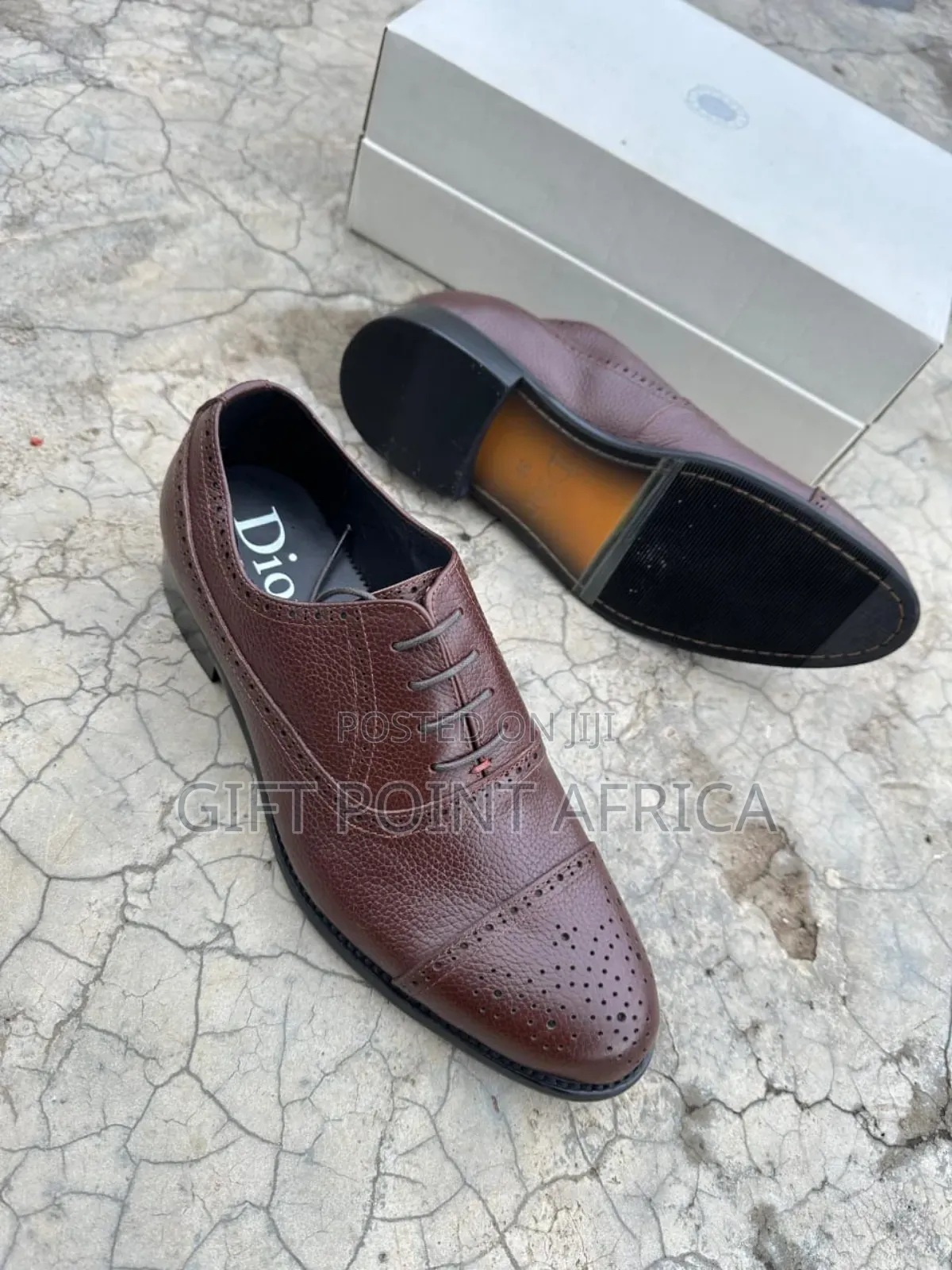 Dior Leather Official Shoes For Men
