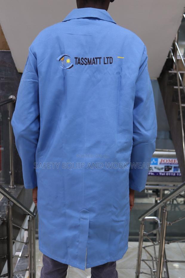 Dust Coat Branded Blue - main view