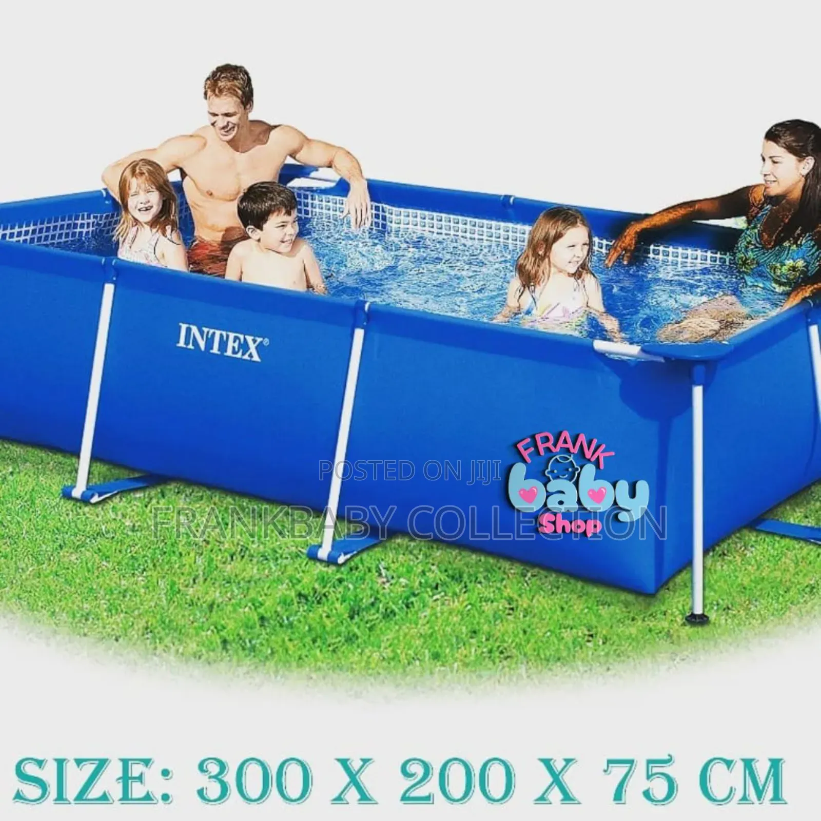Family Intex Metallic Frame Swimming Pool