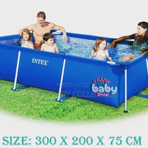 Family Intex Metallic Frame Swimming Pool