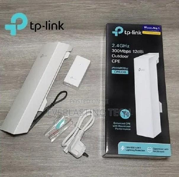 Tp-Link Cpe220 2.4ghz 300mbps 12dbi Outdoor Cpe 220 - main view