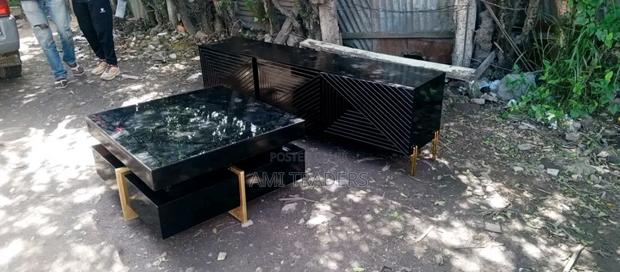 Matching Black Tv Stand Coffee Table