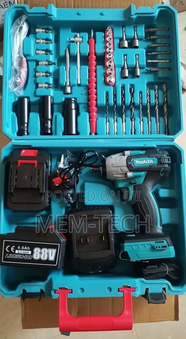 Makita 88v Impact Wrench Complete Set