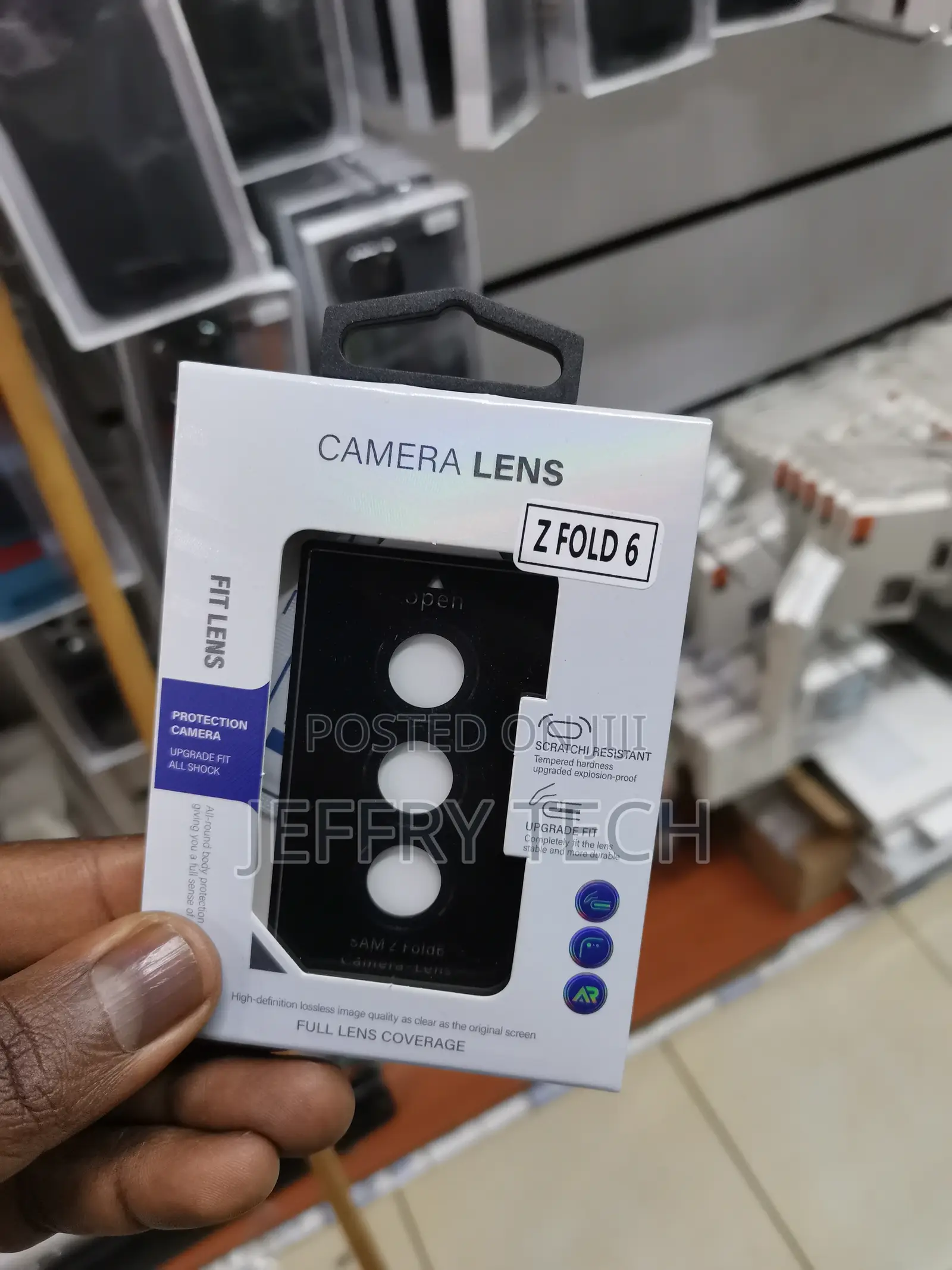 Samsung Galaxy Z Fold 6 Camera Lens Protector Case