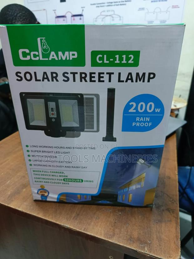 Solar Street Light 200watts - main view