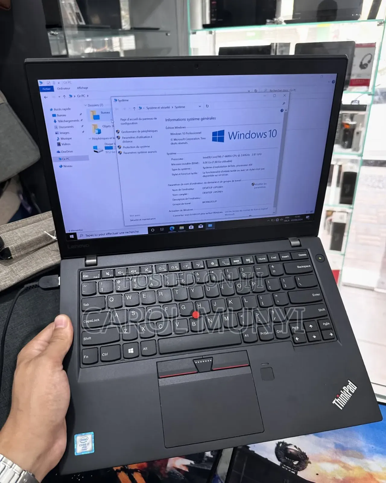 New Laptop Lenovo ThinkPad T470s 16GB Intel Core I5 SSD 256GB