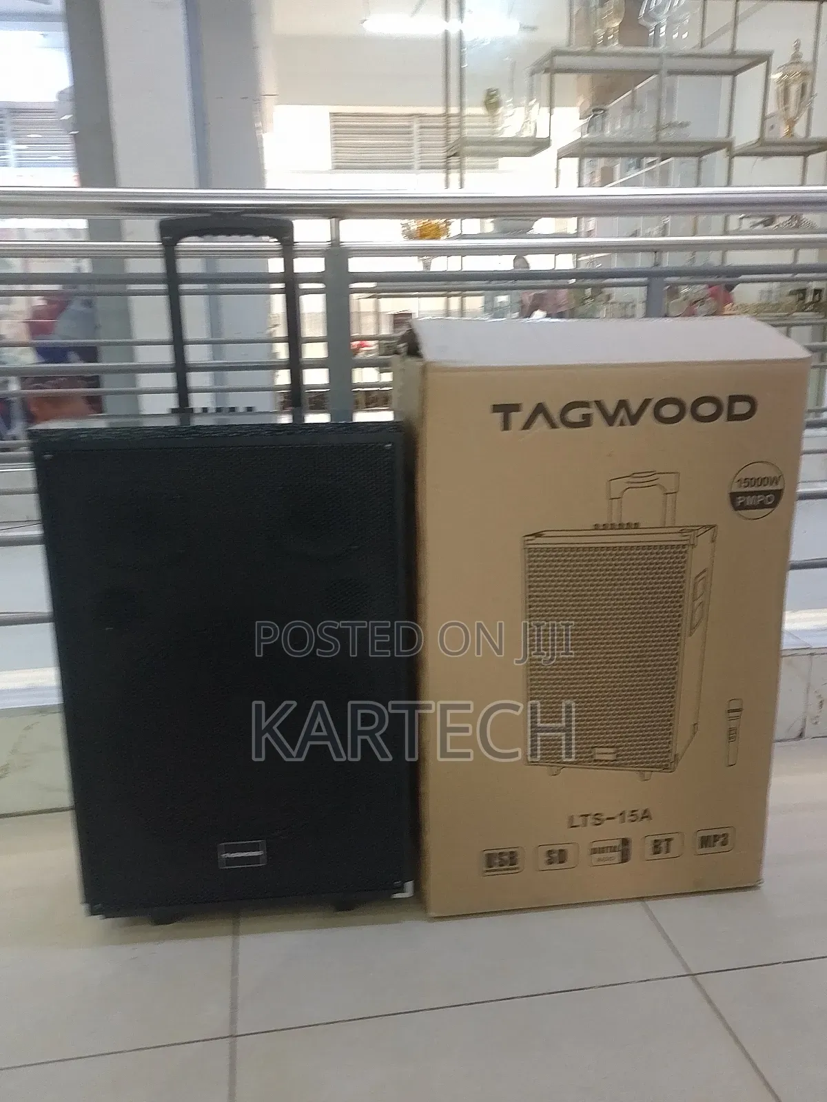 Tagwood 15 Inch Trolley Speaker LTS-15a