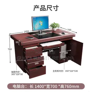 Office Tables:1.4 Meters Executive Boss Writing Office Desk