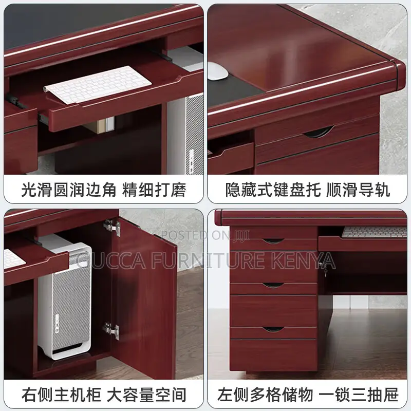 Office Tables:1.4 Meters Executive Boss Writing Office Desk