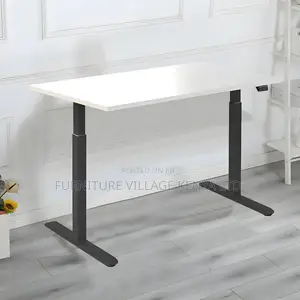 Office Desk: Adjustable Height Office Desk