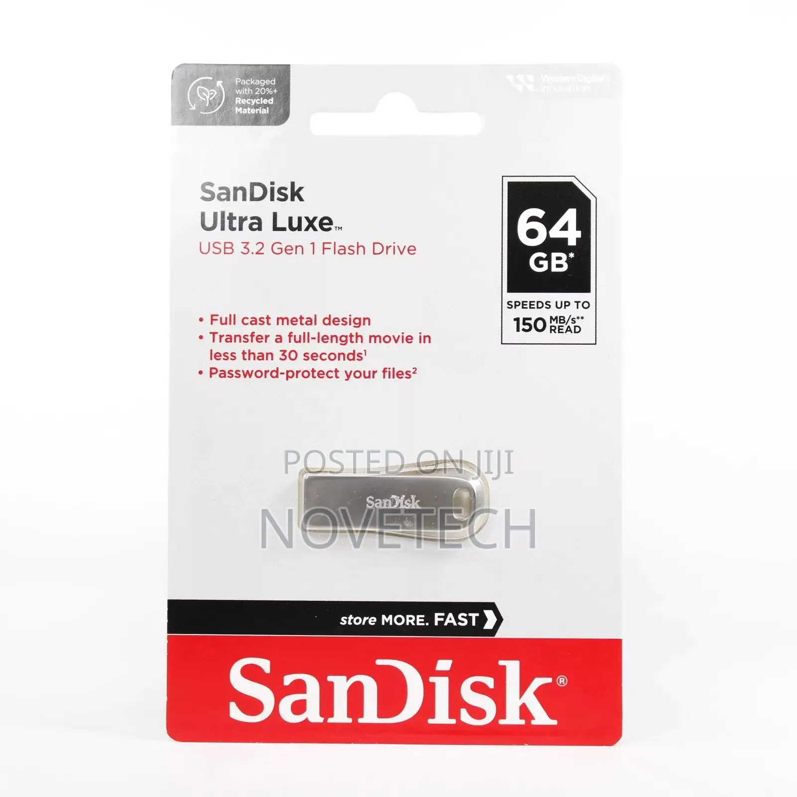 Brand NEW Sandisk Ultra Luxe 64GB USB 3.1 Flash Drive
