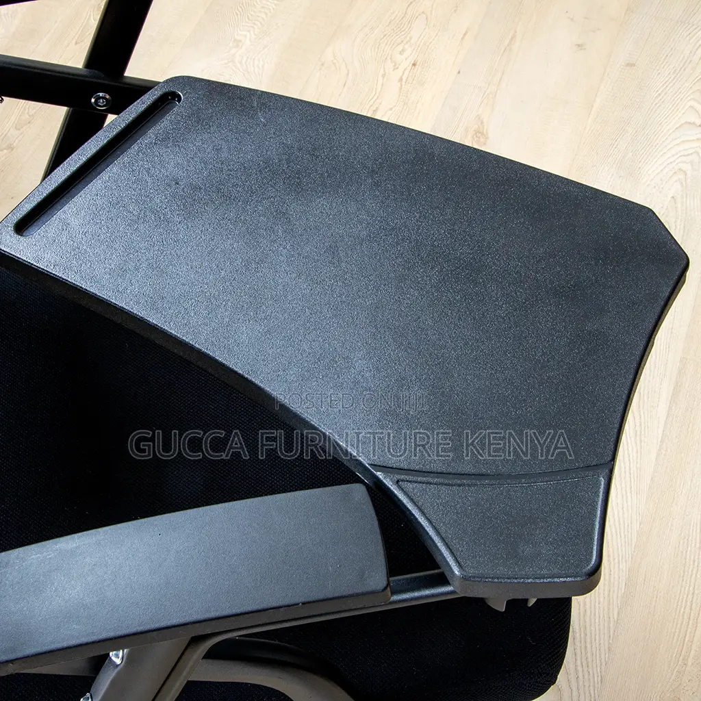 Office Chairs: Black Foldable Lecture Office Chair