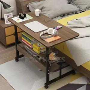 Brown Movable Movable Laptop Stand