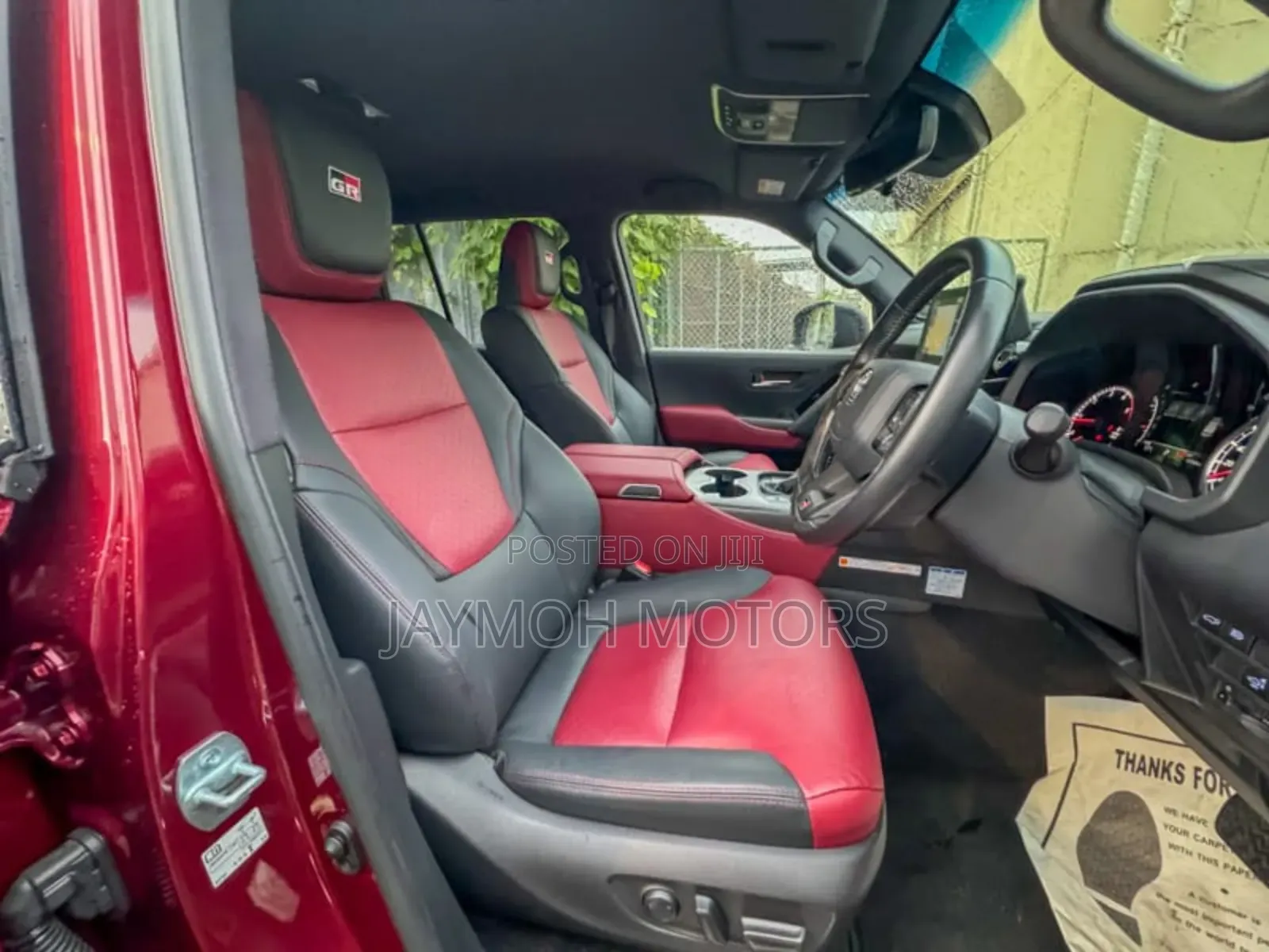 Toyota Land Cruiser 2023 Red