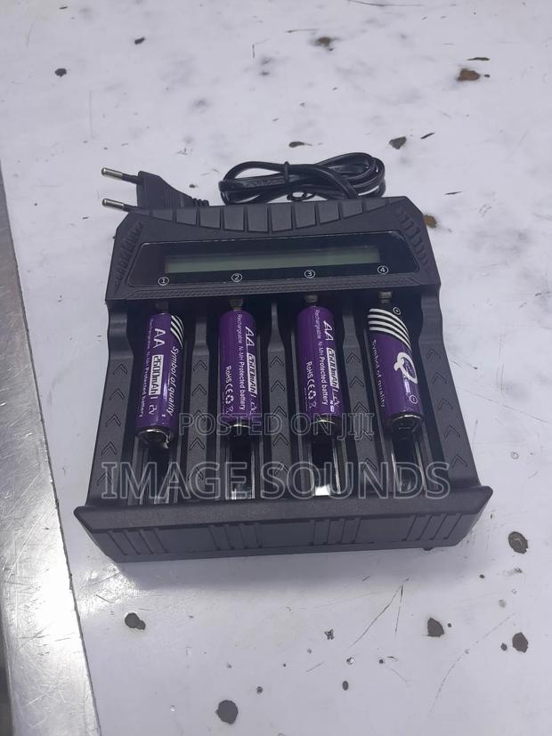 Batteries Plus a 4 Slot Charger