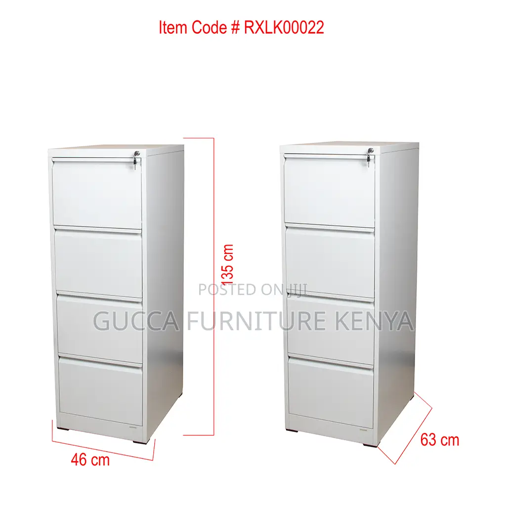 Cabinets:4-Drawer Locker Steel Storage Cabinet