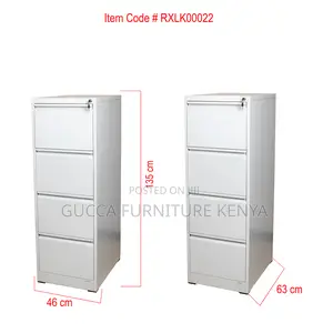 Cabinets:4-Drawer Locker Steel Storage Cabinet