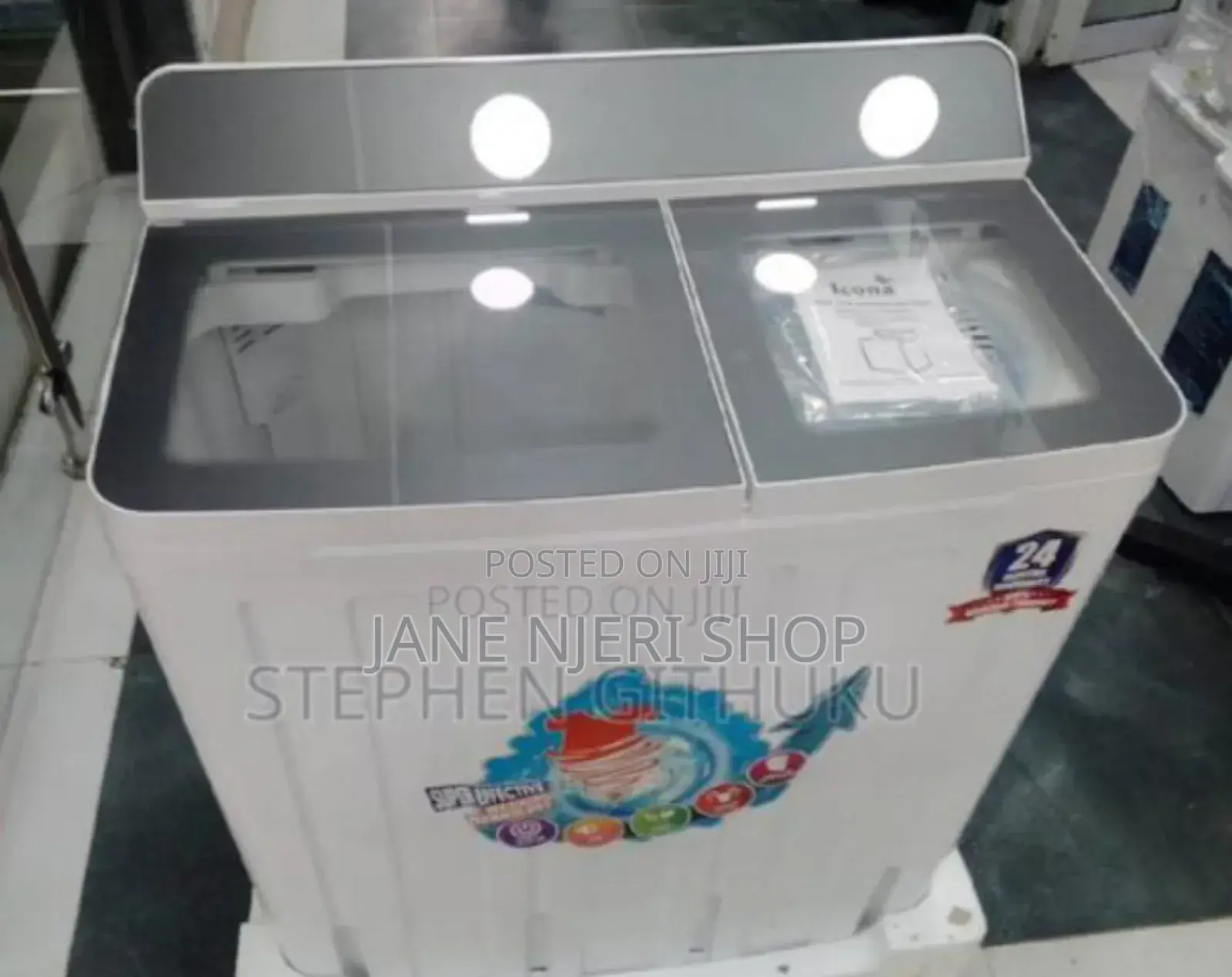 Original Icona Semi Automatic Washing Machine 12.5kgs