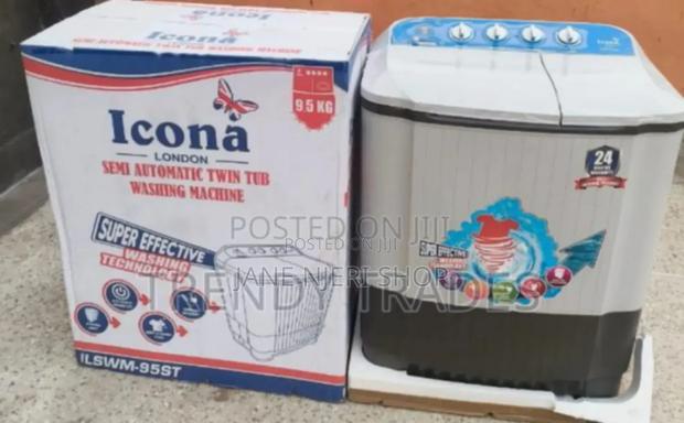 9kgs Icona Washing Machine - main view