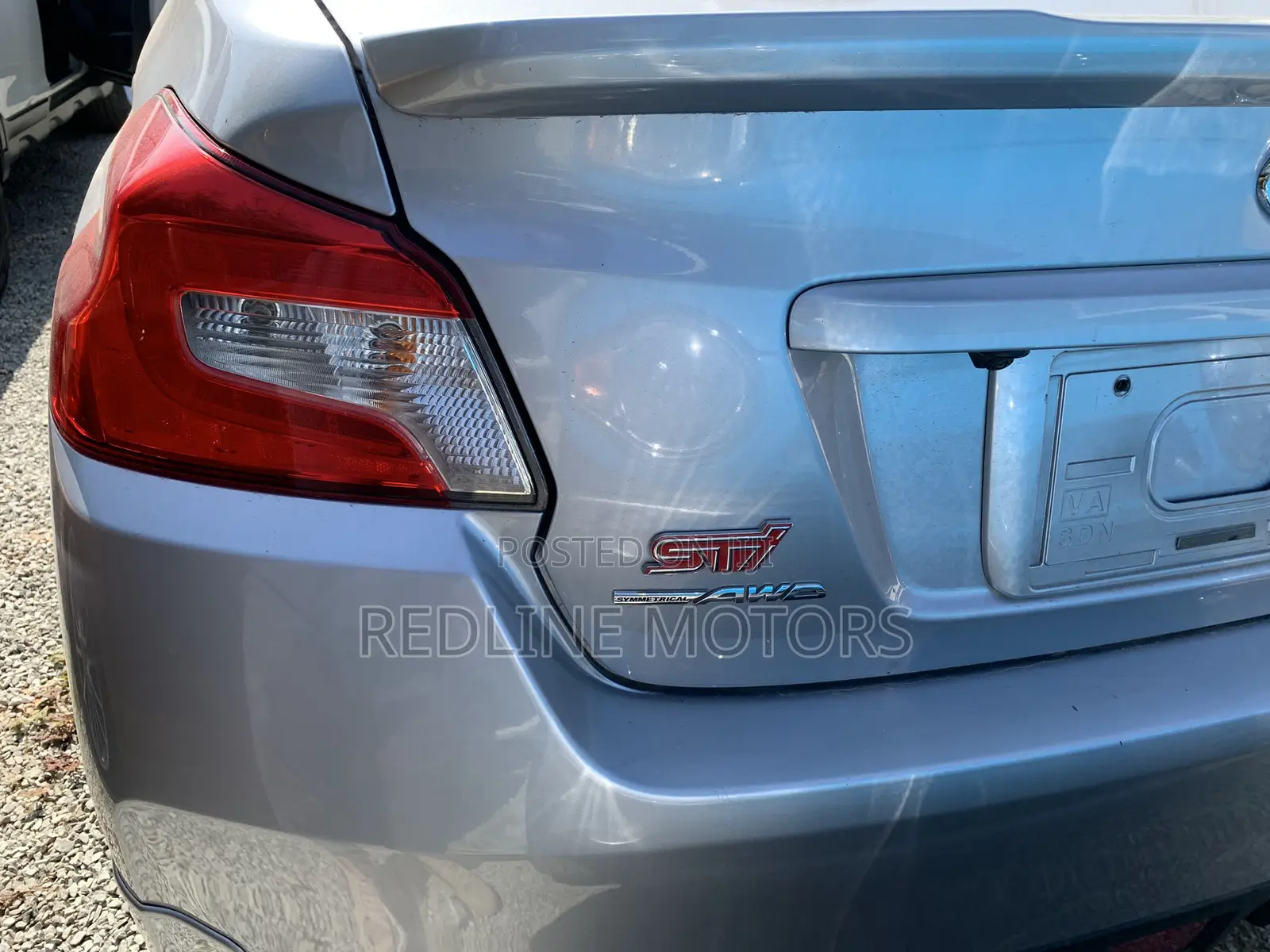 Subaru WRX STI 2017 Gray