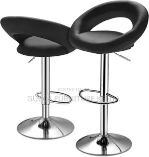 Home Chairs: Leather Modern Upholstered Counter Barstool