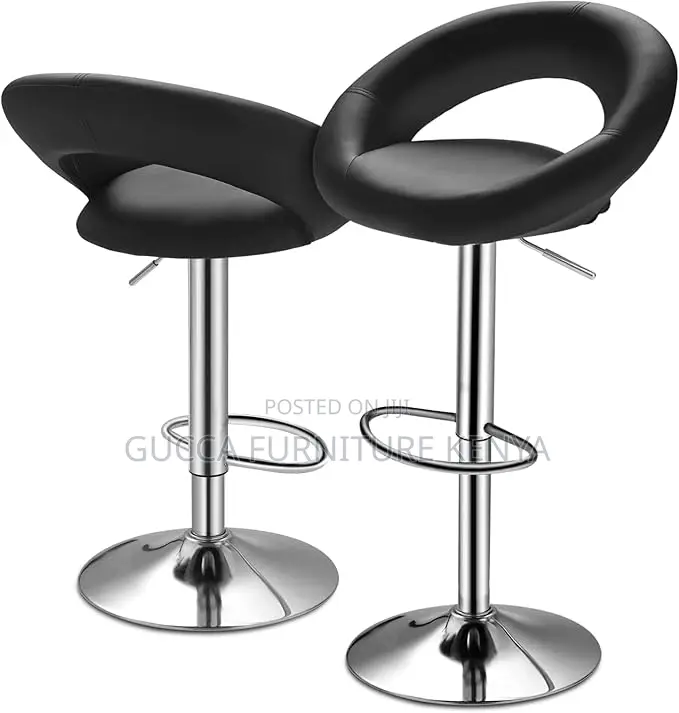 Home Chairs: Leather Modern Upholstered Counter Barstool