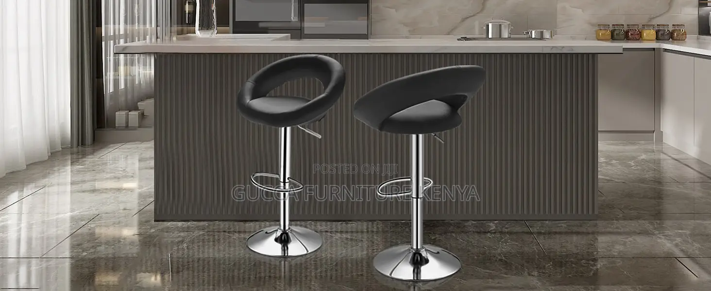 Home Chairs: Leather Modern Upholstered Counter Barstool