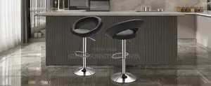 Home Chairs: Leather Modern Upholstered Counter Barstool