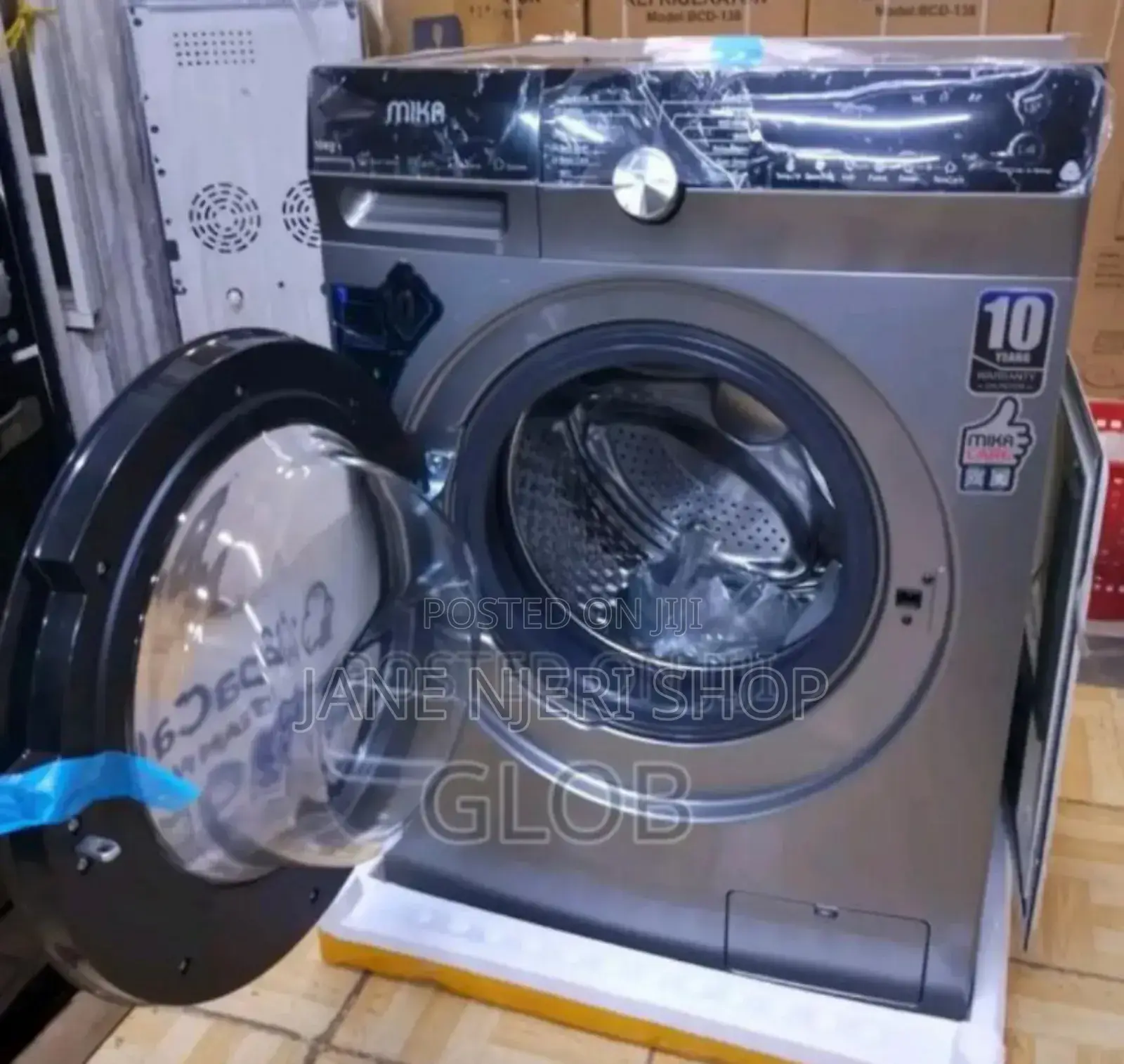Mika 10kgs Washing Machine Front Load