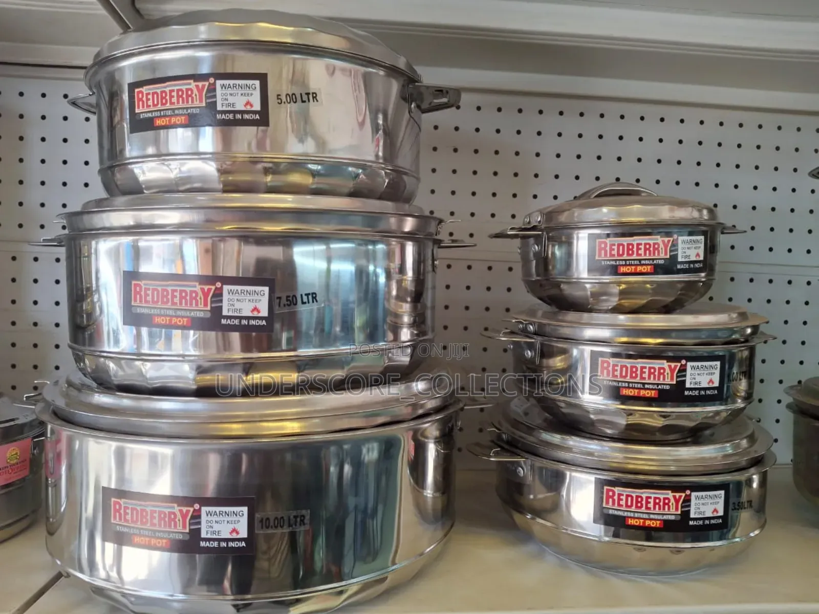 6pcs Redberry Hotpots Set.