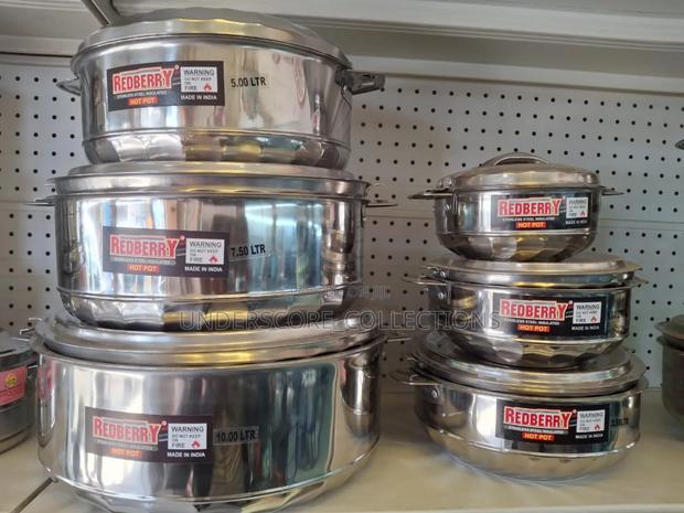 6pcs Redberry Hotpots Set.