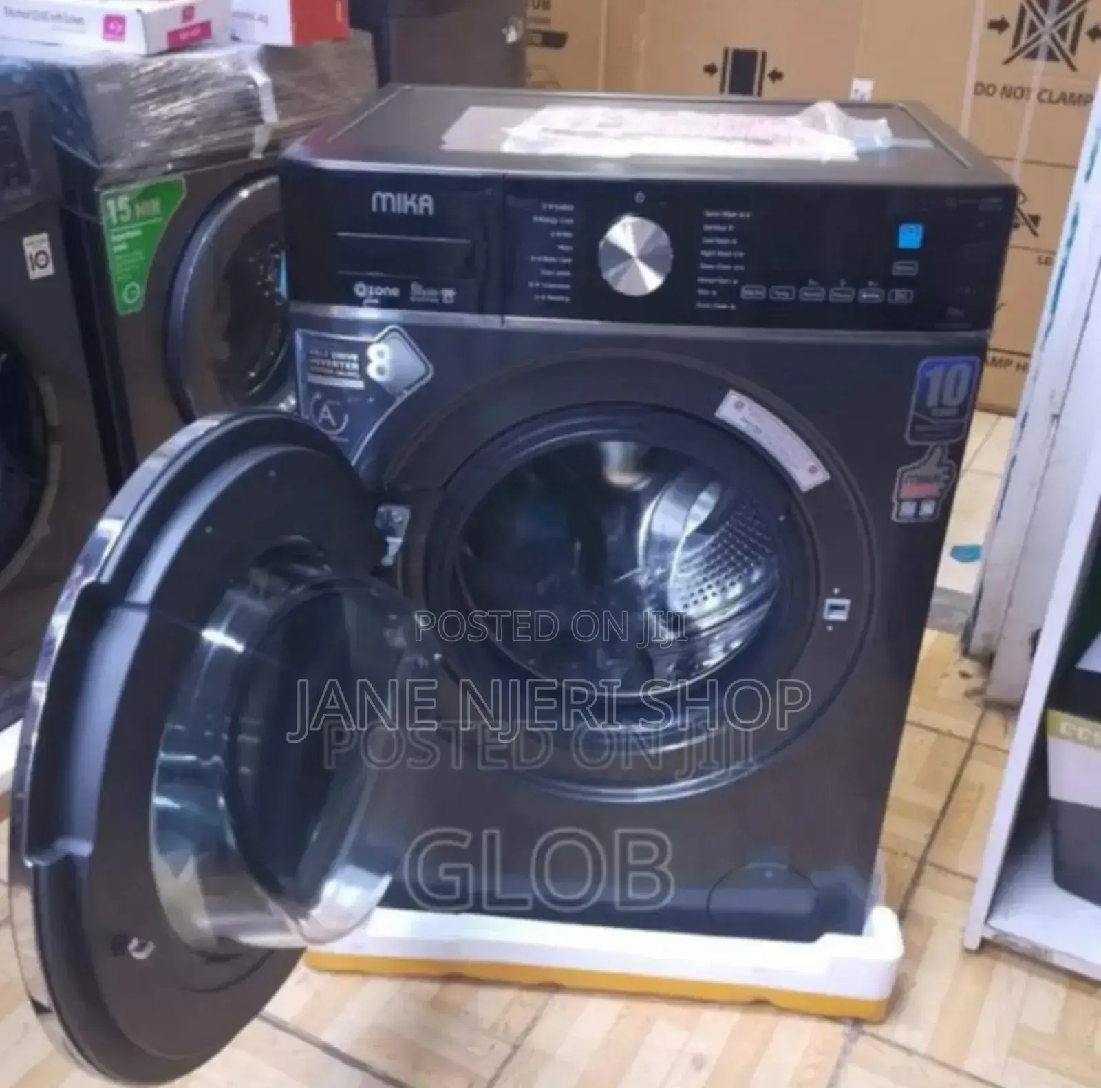 Front Load Moka Washing Machine 8kgs