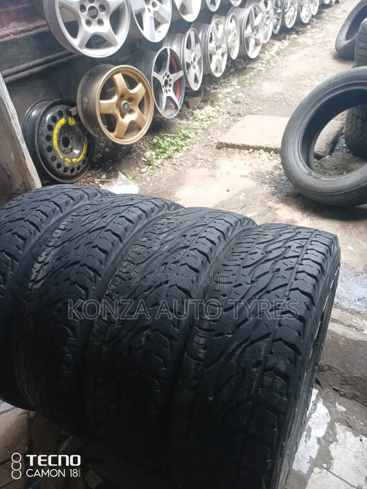 Bridgestone 215/75r15 4pcs