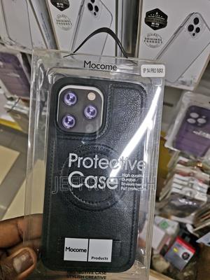 iPhone 14 Pro Max Leather Case,Magsafe Compatibility-Black - thumbnail 2