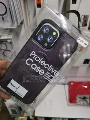 iPhone 13 Pro Max Leather Case With Magsafe -Purple