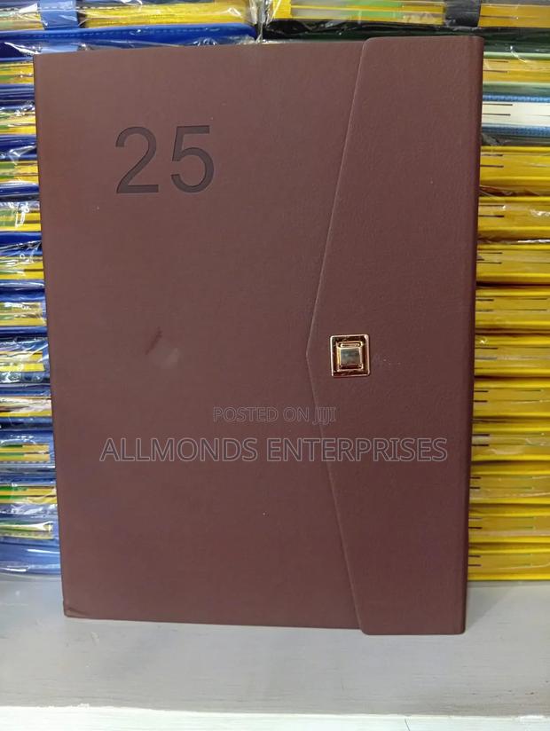 2025 Diary, A4 Size, Soft Leather - thumbnail 3