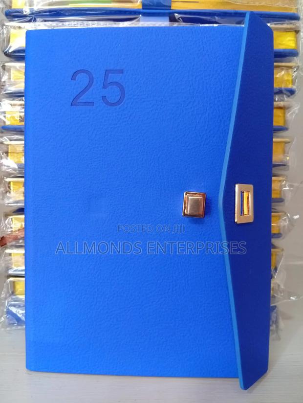 2025 Diary, A4 Size, Soft Leather - main view