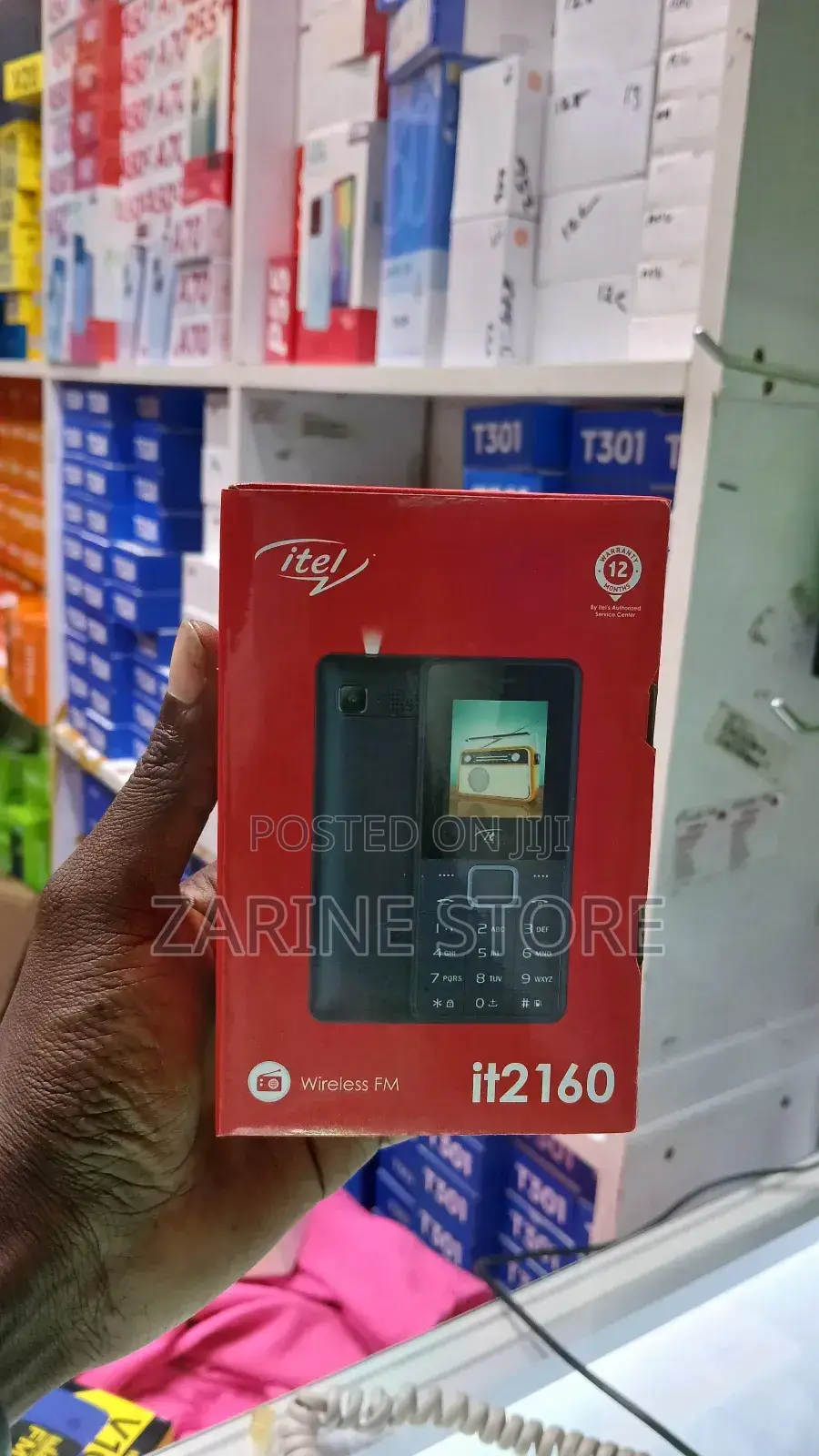New Itel it2160 Black