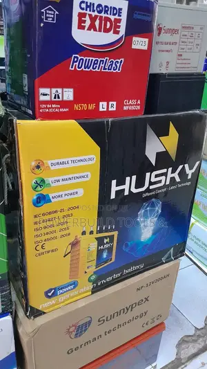 Low Maintenance Husky Tubular Battery 200AH