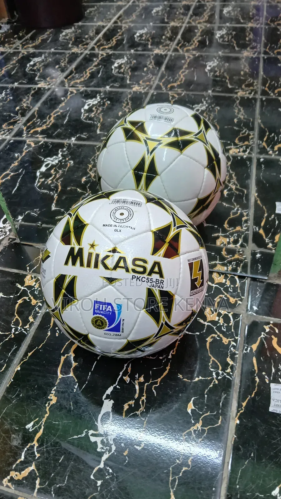 Mikasa PKC55- BR Pakistan Soccer Ball Foot Ball Size 5