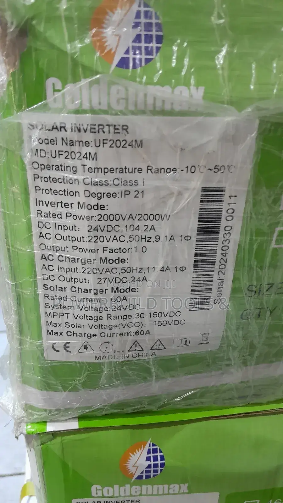 Golden Max 2KVA Hybrid Solar Inverter