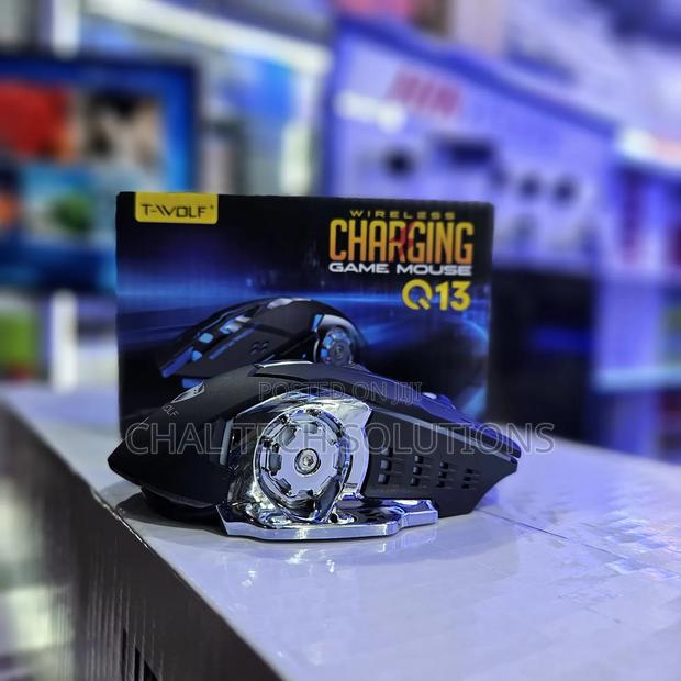 T-Wolf Wireless Rechargable Gaming Mouse - thumbnail 2