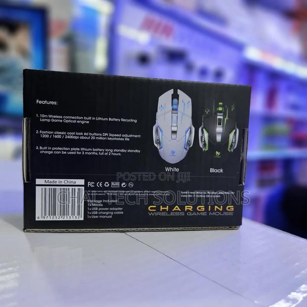 T-Wolf Wireless Rechargable Gaming Mouse - thumbnail 3