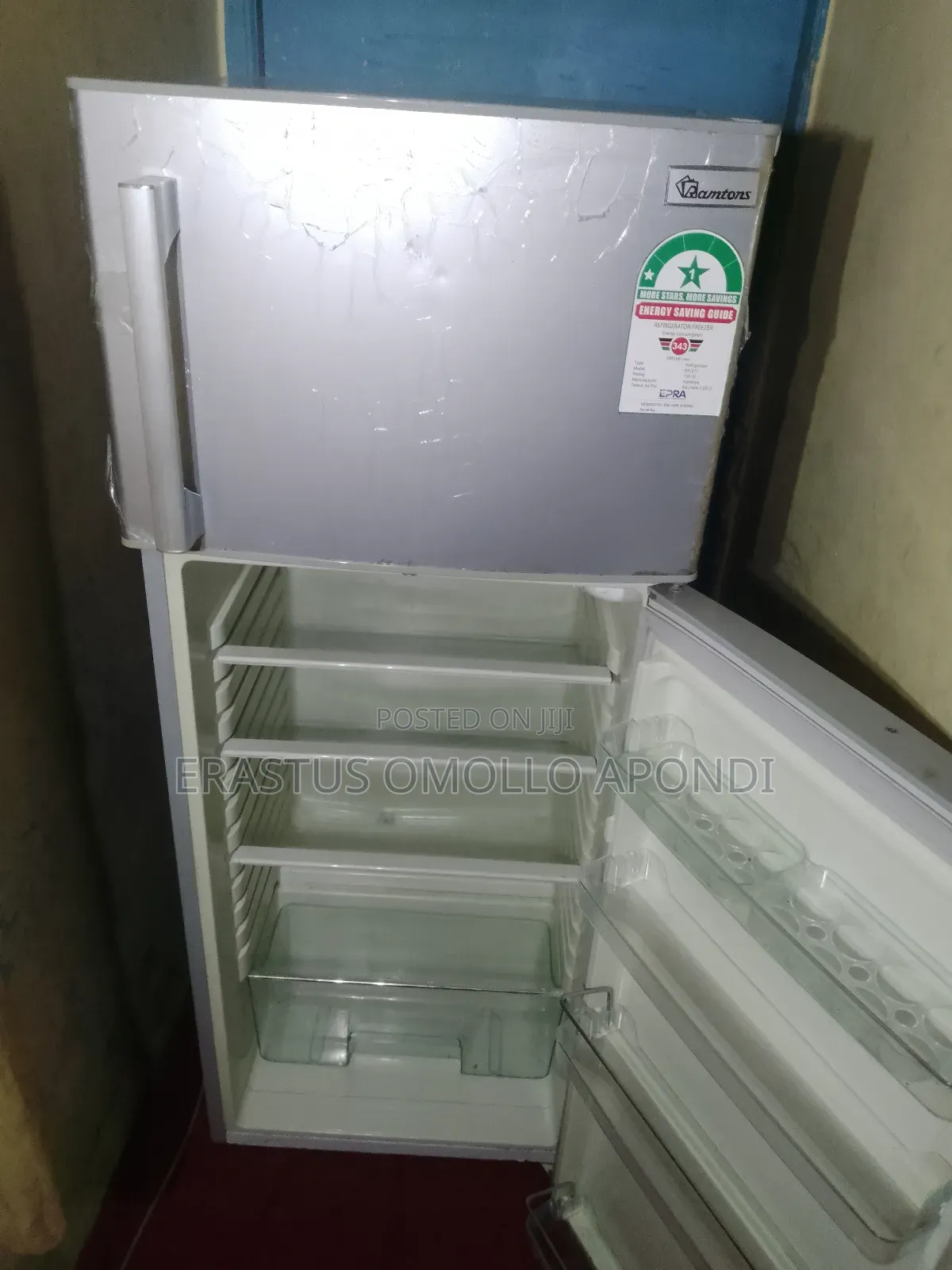 Ramtons Refrigerator Rf/217 Double Door