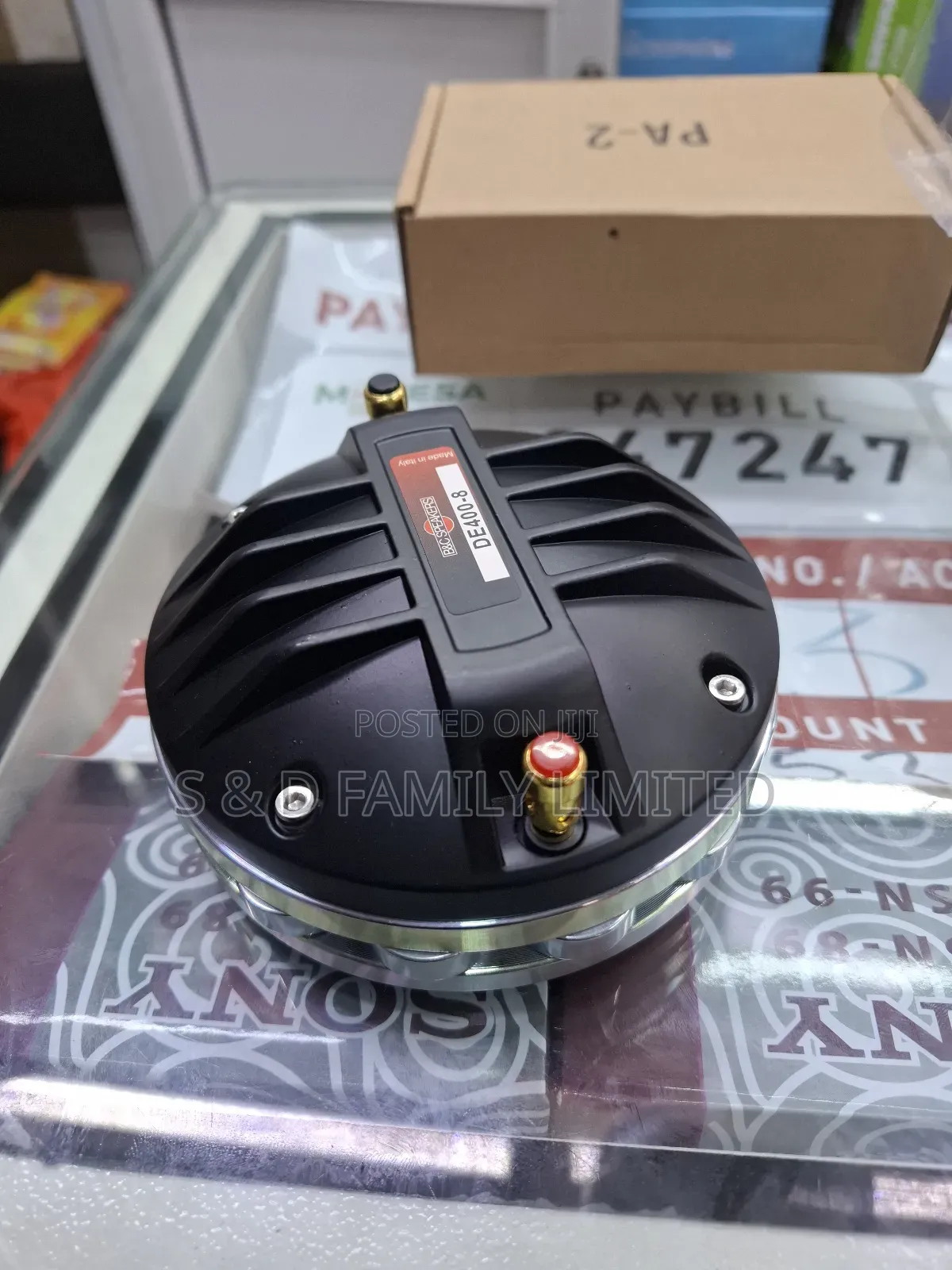 Derwel DE400-8 Neodymium Tweeter 75.5mm