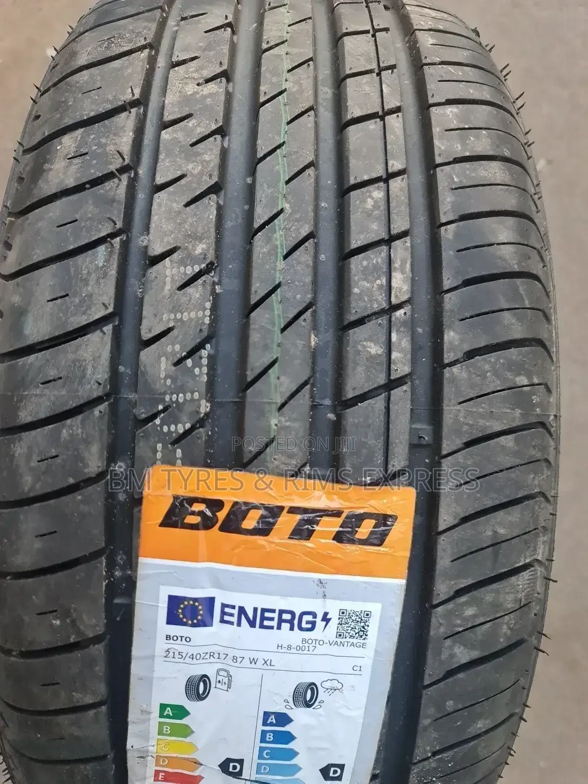215 /40 R17 BOTO TYRES (New Technology)