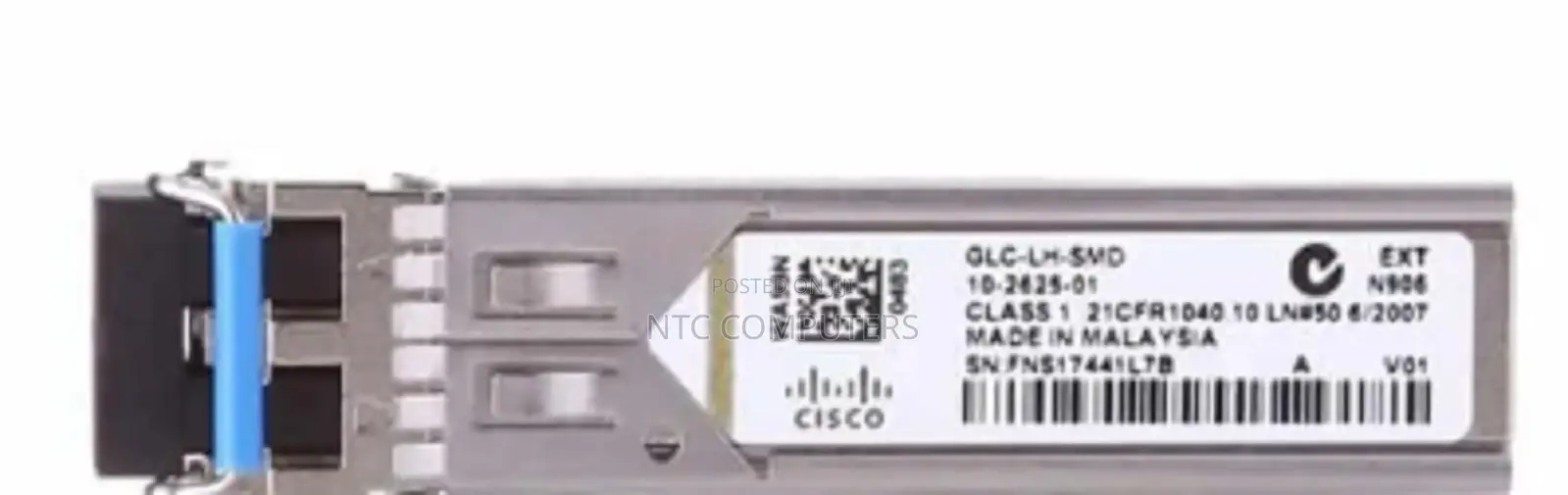 Cisco GLC-LH-SMD Gigabit SFP Transceiver Module, MMF/SMF Mul