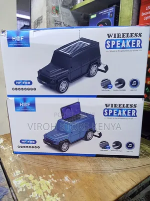 Caston F88 Wireless Speaker Car Model With Solar/Fm/Usb