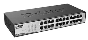 D-Link 24 Port 10/100mbps Unmanaged Switch Des-1024d