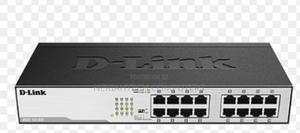D-Link DGS-1016d/B 16-Portbase-T Unmanaged Switc - thumbnail 2